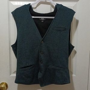 Rock & Republic Ladies size large vest charcoal grey